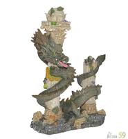 Грот Разрушенный храм дракона 26x15x35 см