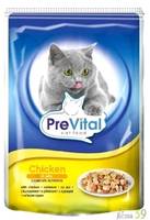 PreVital пауч для кошек курица в желе 100гр