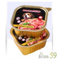 Мяснофф Гурме Консервы для собак с печенью 95 гр