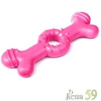 Triol Игрушка для собак Aroma Кость с запахом клубники 14см