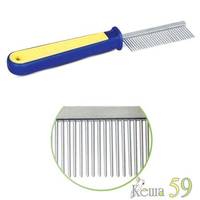 Triol Расческа металлическая средняя