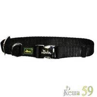 Hunter Smart ошейник ALU-Strong нейлон черный S 30-45см