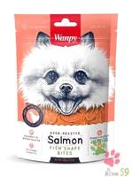 Wanpy Dog Кусочки нежного лосося в форме рыбок 100гр