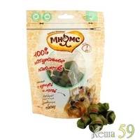 Мнямс для собак Косточки с курицей и мятой 100гр