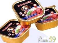 Мяснофф консервы для собак говядина с рисом 300гр