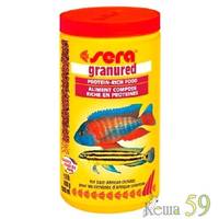 SERA Granured Корм для плотоядных цихлид 250мл