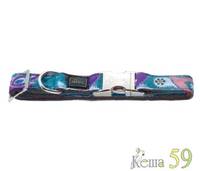 Hunter Smart ошейник ALU-Strong Paisley нейлон S 30-45см