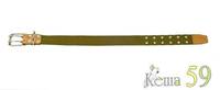 Аркон Ошейник брезент двойной 46-60x3,5см