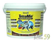 Tetra Min корм для всех видов рыб в виде хлопьев 10л