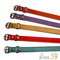 ZooTREND Ошейник пустой №10 кожа 1,0x30см