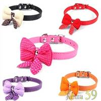 Puppy Tie Ошейник бежевый 31-36см/1,6см