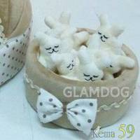 Корзина для игрушек Капучино