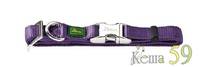 Hunter Smart ошейник ALU-Strong нейлон фиолетовый S 30-45см