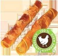 Деревенские лакомства для собак Твистеры куриные сушеные (2 шт) 90 гр