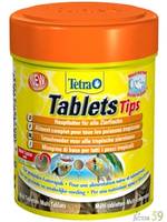 Tetra Tablets Tips корм для рыб в виде таблеток для приклеивания к стеклу 165таб
