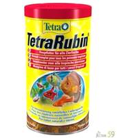 Tetra Rubin корм для улучшения окраса рыб в виде хлопьев 1л
