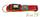 Hunter Smart ошейник Maui сетчатый красный S 32-45cм
