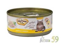 Мнямс консервы для кошек Курица с сыром в нежном желе 70 г