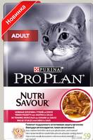 Pro Plan Adult пауч для взрослых кошек с уткой в соусе 85гр