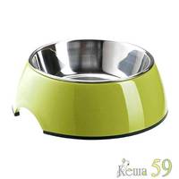 SuperDesign миска на меламиновой подставке лайм 160мл