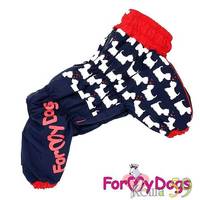 ForMyDog Дождевик черный для девочек