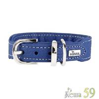 Hunter Smart ошейник Cannes Mini кожа синий 29-34см