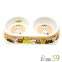 DEZZIE Миска для кошек 2x180мл