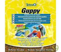 Tetra Guppy корм для гуппи в виде хлопьев 12гр
