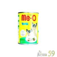 Мя-о консервы для кошек Тунец/креветка/желе 400гр.