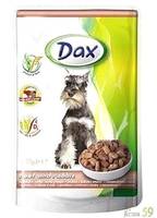 Dax пауч для собак говядина с кроликом 100гр