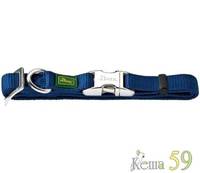 Hunter Smart ошейник ALU-Strong нейлон синий M 40-55см