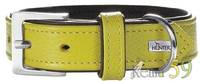 Hunter Smart ошейник Capri кожа лайм 33-39см
