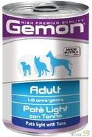 Gemon Dog консервы для собак с тунцом низкокалорийные 400г