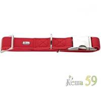 Hunter Smart ошейник ALU-Strong Softie нубук красный L 45-65см