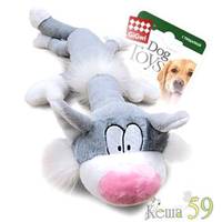 GIGwi Игрушка для собак Кот с большой пищалкой 63см