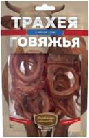Деревенские лакомства Классические рецепты Трахея говяжья с мясом утки для собак 50 гр