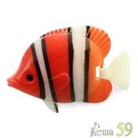 Декор для аквариума Рыбка пластиковая 4,4x3,1см