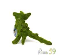 Коряга замшелая 22x8x13см