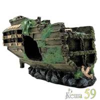 Грот Корма корабля 21x10x13см