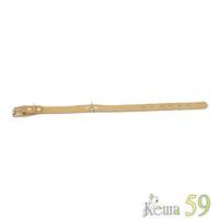 Аркон Ошейник кожаный черный 46-60см