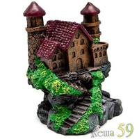 Декор для аквариума Замок 9,5x8,5x13 см