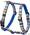 Hunter Smart шлейка Ecco Fun Stripes XS нейлон синяя 23-35/25-41см