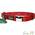Hunter Smart ошейник ALU-Strong нейлон красный M 40-55см